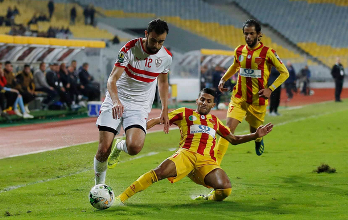 رد فعل ادارة الزمالك على طرد حمدى النقاز امام المصرى