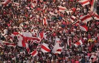 بعثة يد الزمالك تصل القاهرة وسط إحتفال جماهيري 